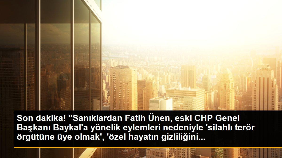 Son dakika haber | "Sanıklardan gazeteci Yener Dönmez, \'silahlı terör örgütüne üye olma\', \'kişisel verilerin hukuka aykırı olarak ele geçirme ve yayma\', \'özel hayatın...