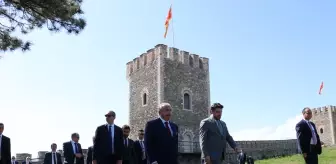 TBMM Başkanı Şentop, Üsküp'teki tarihi mekanları ziyaret etti