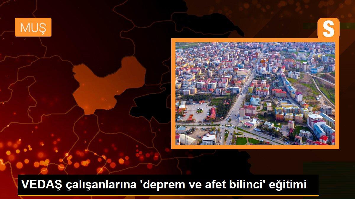 VEDAŞ çalışanlarına \'deprem ve afet bilinci\' eğitimi