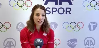 Avrupa şampiyonu milli güreşçi Evin Demirhan Yavuz'un gözü olimpiyatta