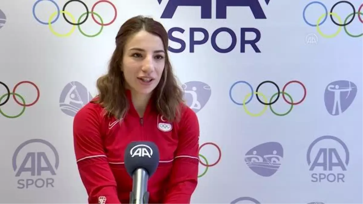 Avrupa şampiyonu milli güreşçi Evin Demirhan Yavuz\'un gözü olimpiyatta