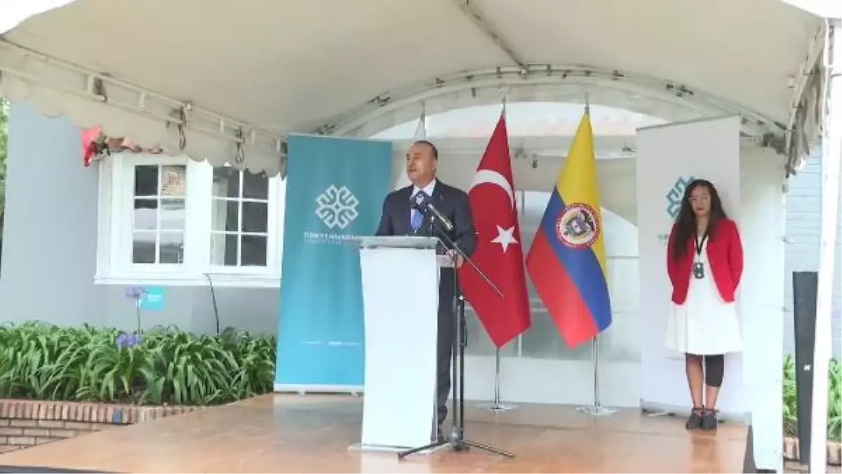 Bakan Çavuşoğlu, Maarif Vakfı Bogota\'nın resmi açılışına katıldı