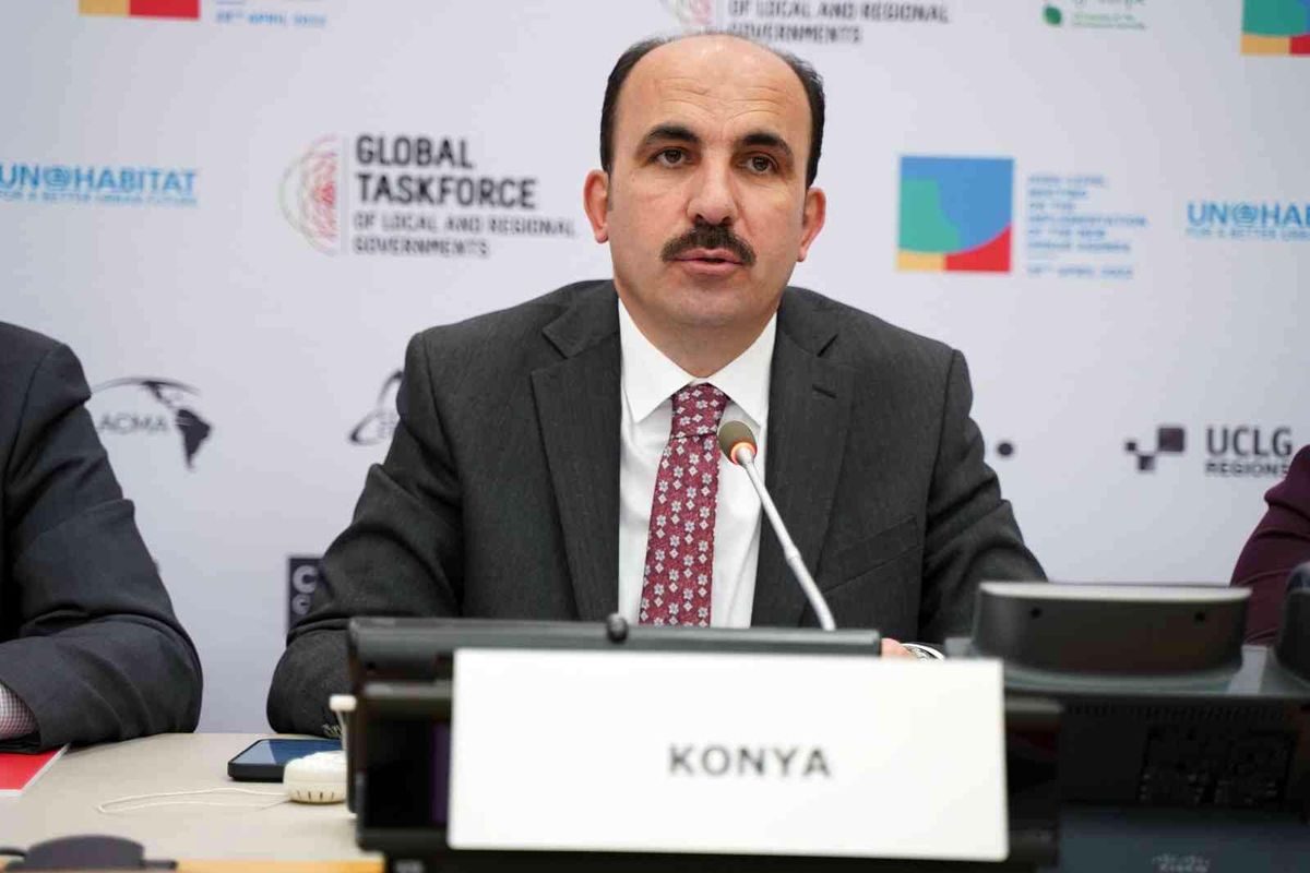 UCLG Eş Başkanı Altay, "Yerel ve Bölgesel Yönetimler Dünya Meclisi"ne katıldı