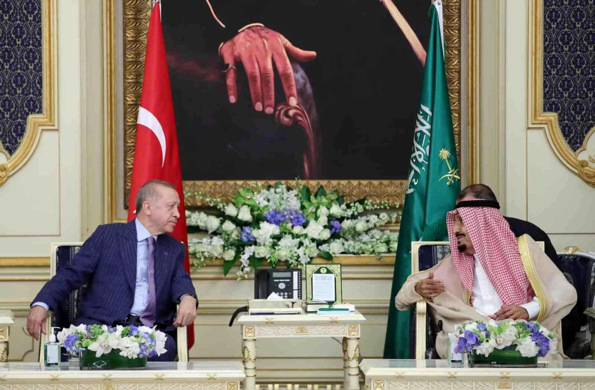 Cumhurbaşkanı Erdoğan, Suudi Arabistan\'da