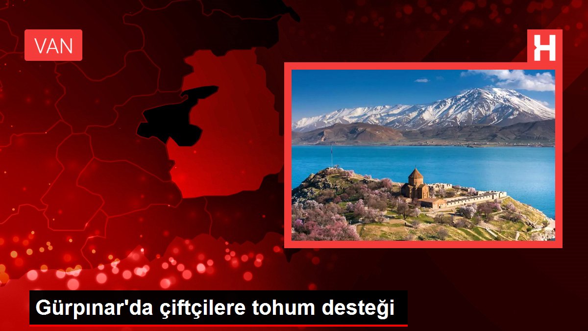 Gürpınar'da çiftçilere tohum desteği