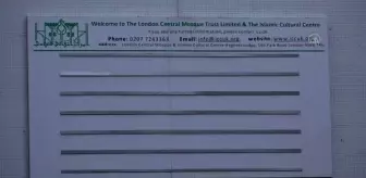 İngiltere'nin başkenti Londra'da Kadir Gecesi idrak edildi