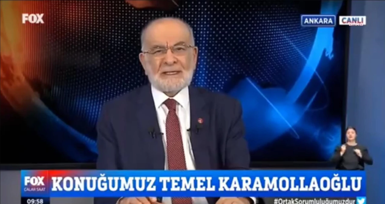 Karamollaoğlu, Babacan\'ın Seçim Kararını Değerlendirdi: "Her Parti Elbette Kendi Amblemiyle Seçimlere Girmeyi Arzu Eder, Garipsemiyorum"