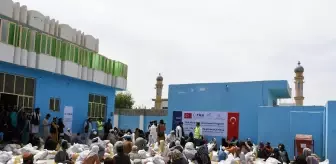 TİKA'dan Afganistan'daki ihtiyaç sahibi ailelere 68 tonluk gıda yardımı