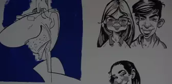 Ünlü Karikatüristlerden İzmir'e Hatıra