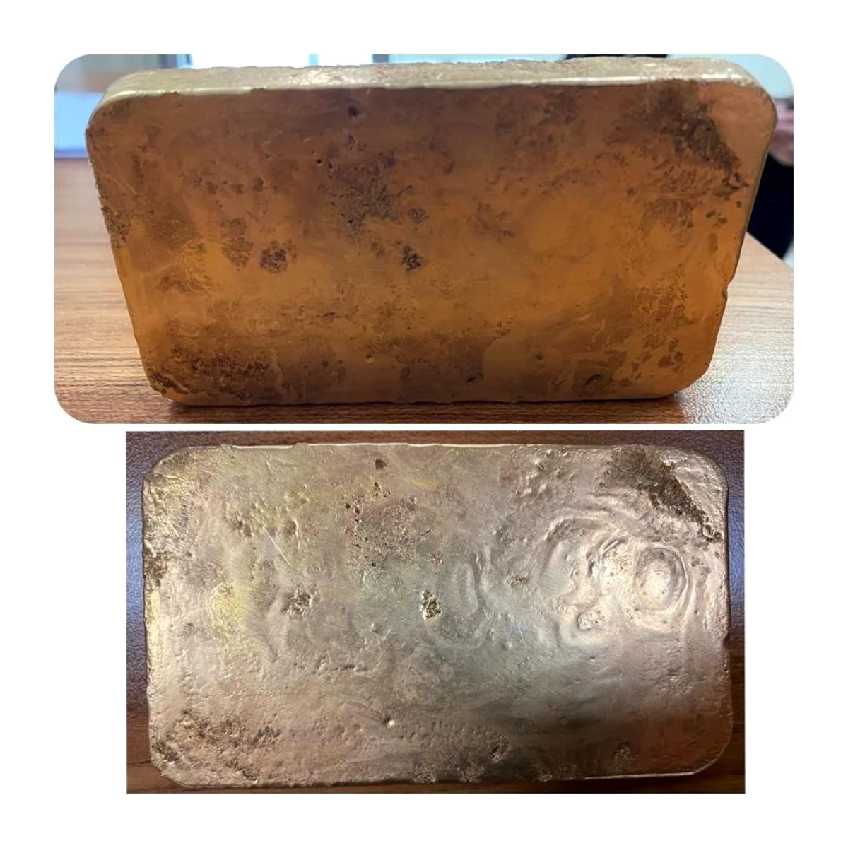 Van\'da bin 602 gram külçe altın ele geçirildi
