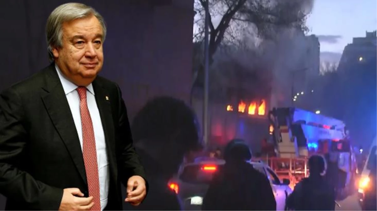 BM Genel Sekreteri Guterres\'in Kiev\'i ziyaret ettiği gün Rusya başkenti füzelerle vurdu
