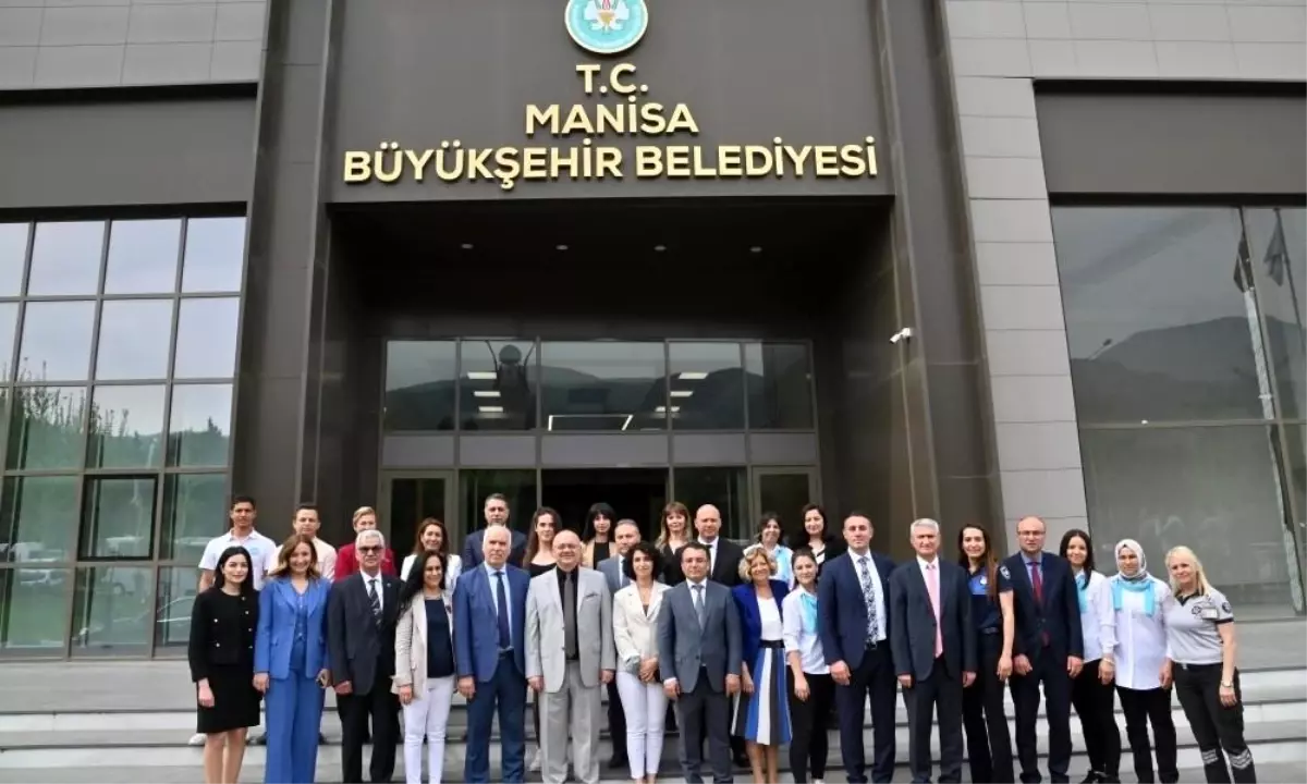 Başkan Ergün personeliyle bayramlaştı