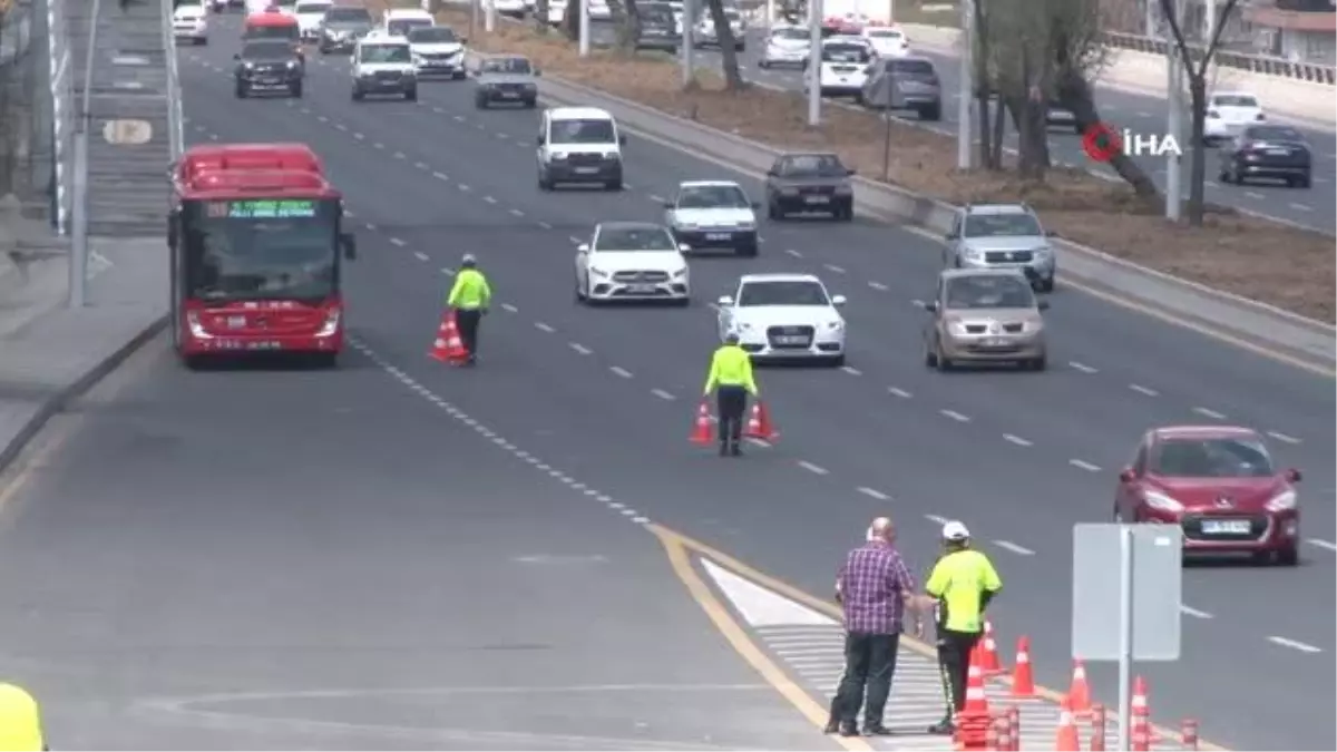 Başkent\'te bayram trafiği denetimi