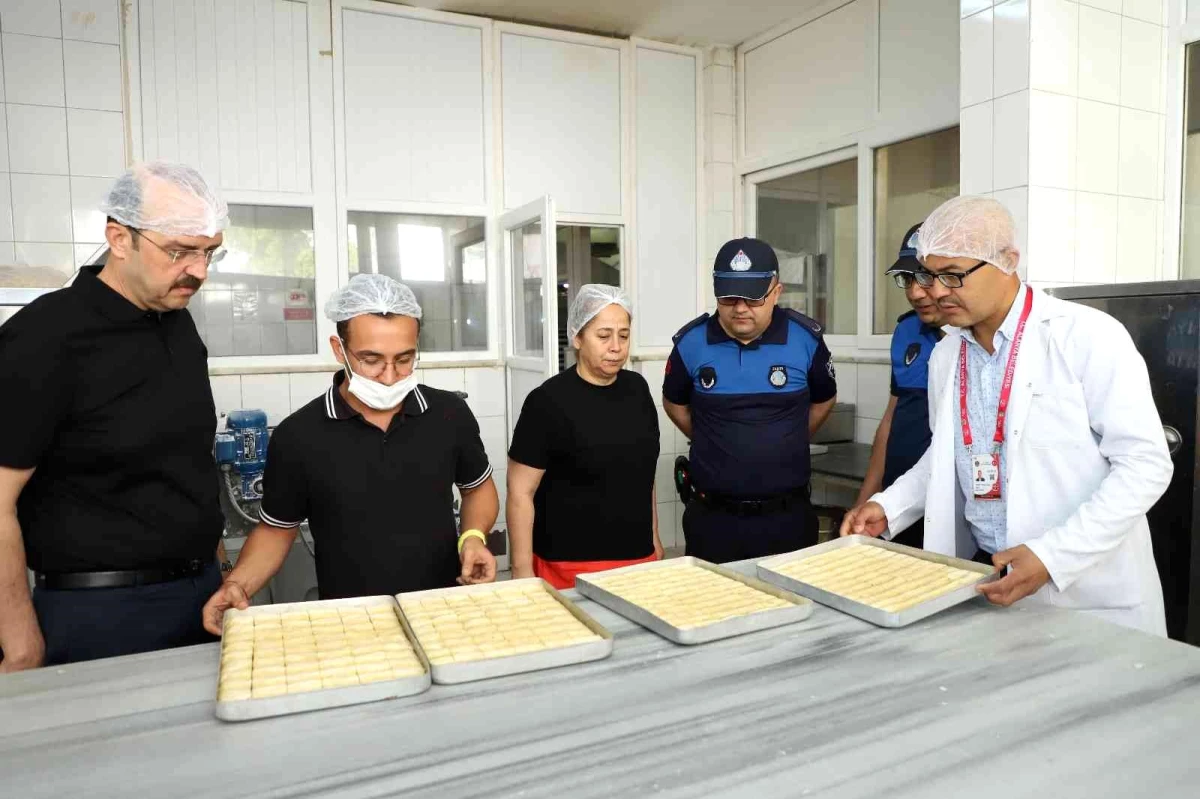 Bayram öncesi market ve imalathaneler denetlendi