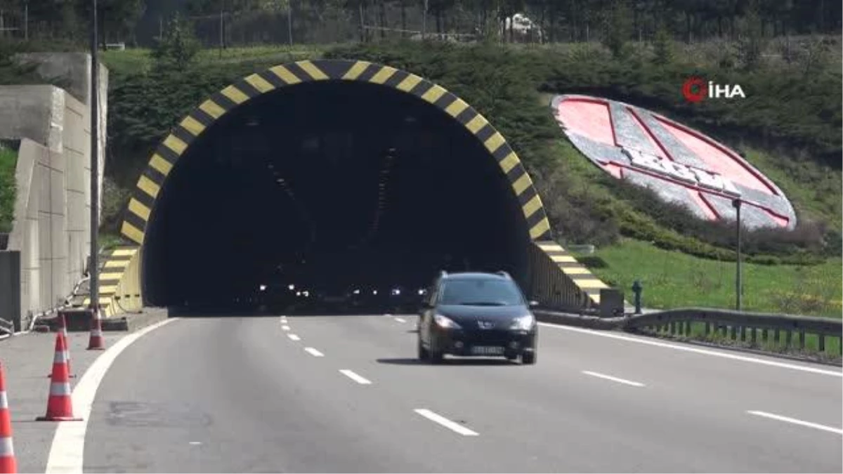 Bayram tatilinde Bolu Dağı Tüneli\'nden 1 milyon araç geçmesi bekleniyor