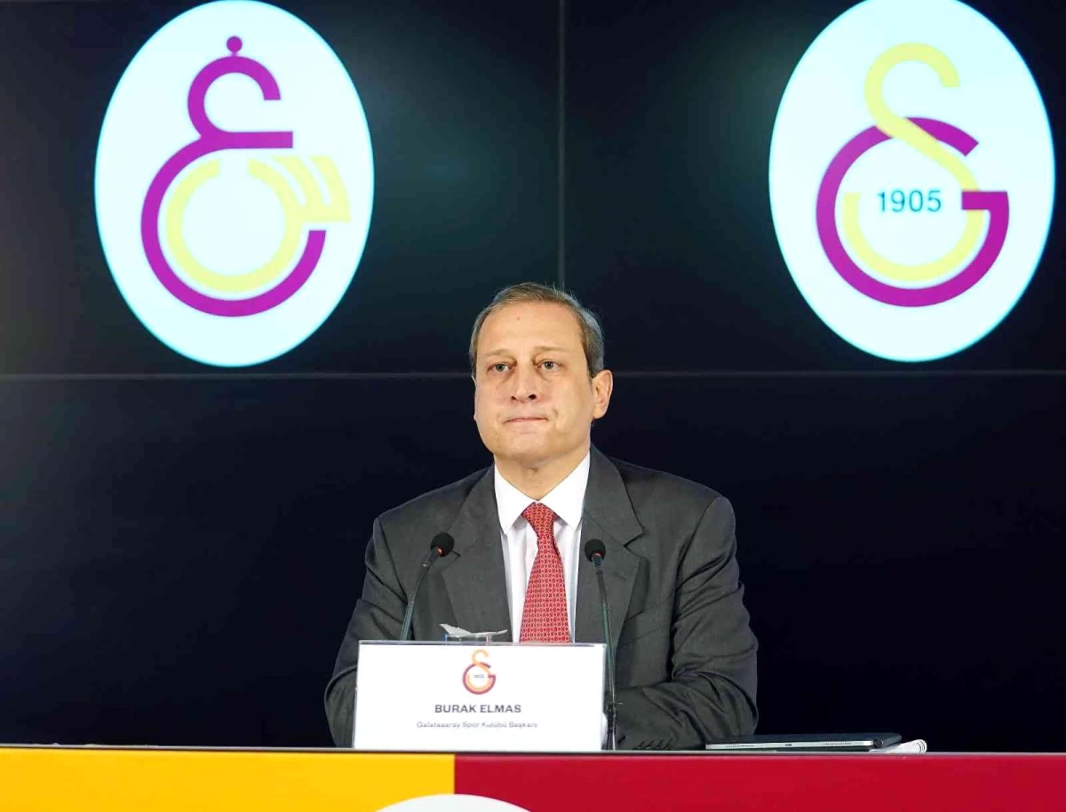 Galatasaray Kulübü Başkanı Burak Elmas\'tan seçim açıklaması Açıklaması