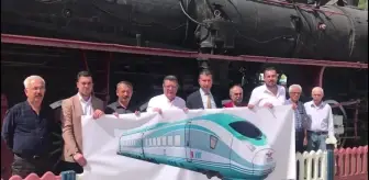 Burdur'a Hızlı Tren Değil Ama Fotoğrafı Geldi