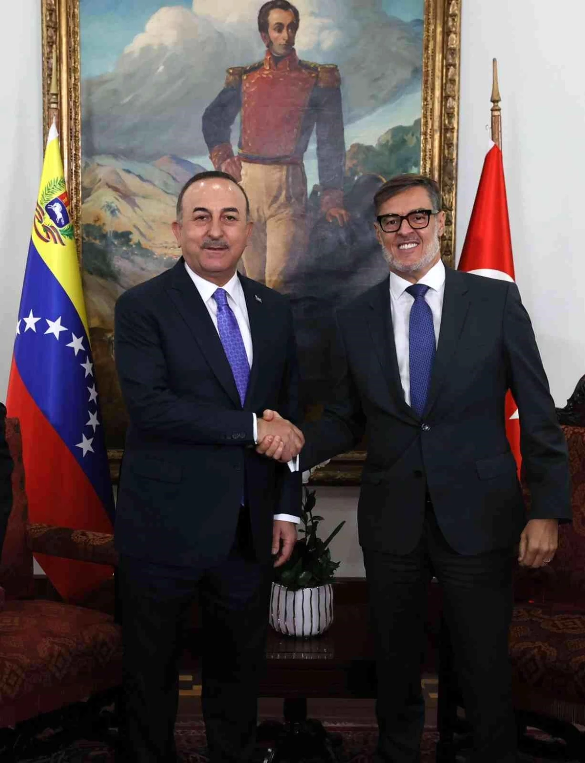 Bakan Çavuşoğlu, Venezuela-Türkiye Ortak İşbirliği Komisyonu toplantısının açılışında konuştu Açıklaması
