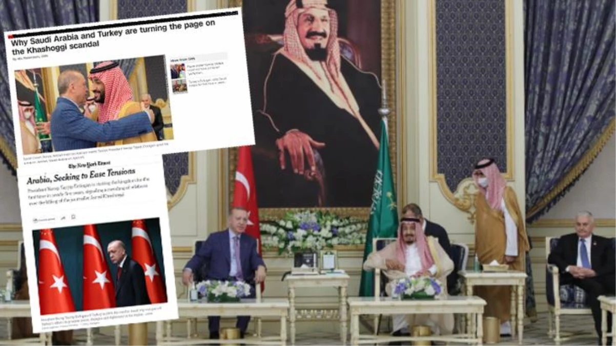 Dünya basını Cumhurbaşkanı Erdoğan\'ın Suudi Arabistan ziyaretini konuşuyor