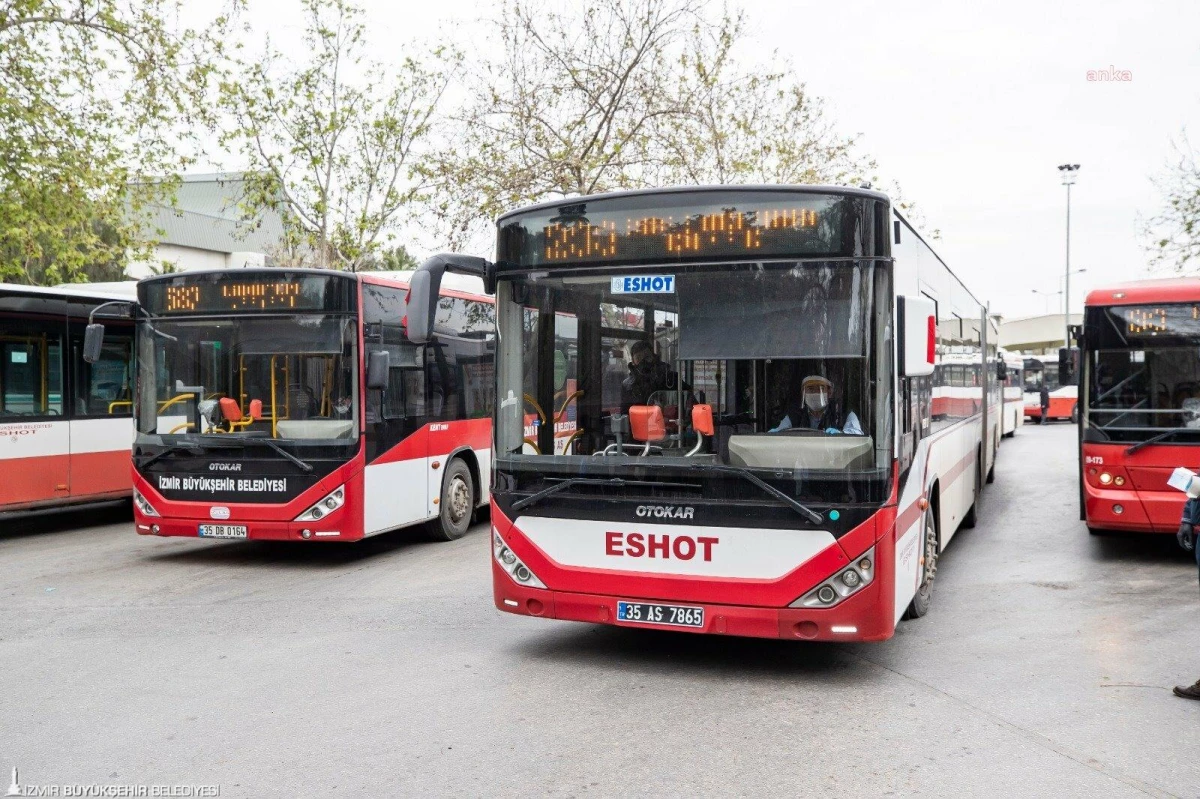 İzmir\'de Toplu Ulaşım Bayramda Ücretsiz