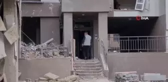 Kiev'de vurulan binada arama kurtarma çalışmaları sürüyor