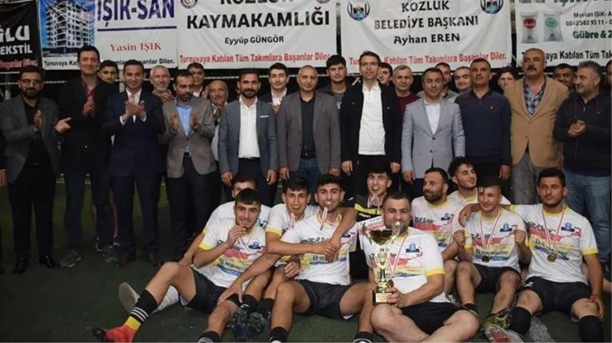 Kozluk Belediyesi 8. Geleneksel Oruç Ligi Futbol Turnuvası\'nda kazanan dostluk oldu