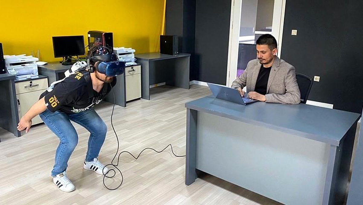 Sporcular Kayakla sanal ortamda atlayacak