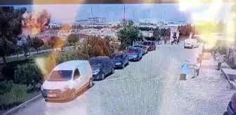Son dakika haberleri: Tuzla'da fabrikada patlama ve panik anları kamerada