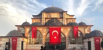 Yapımı 12 yıl süren köy cami ibadete açıldı