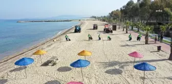 Aydın Büyükşehir Belediyesi Sahilleri Temizledi