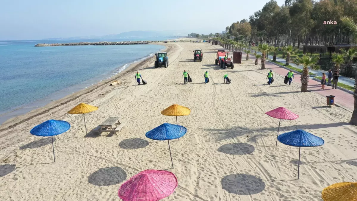 Aydın Büyükşehir Belediyesi Sahilleri Temizledi