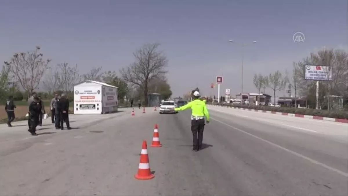 "Bayramınız kemerli olsun" trafik denetimi yapıldı