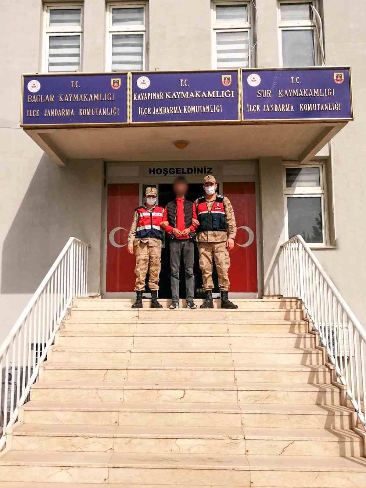 Diyarbakır\'da 14 yıl 4 ay kesinleşmiş hapis cezası bulunan hükümlü yakalandı