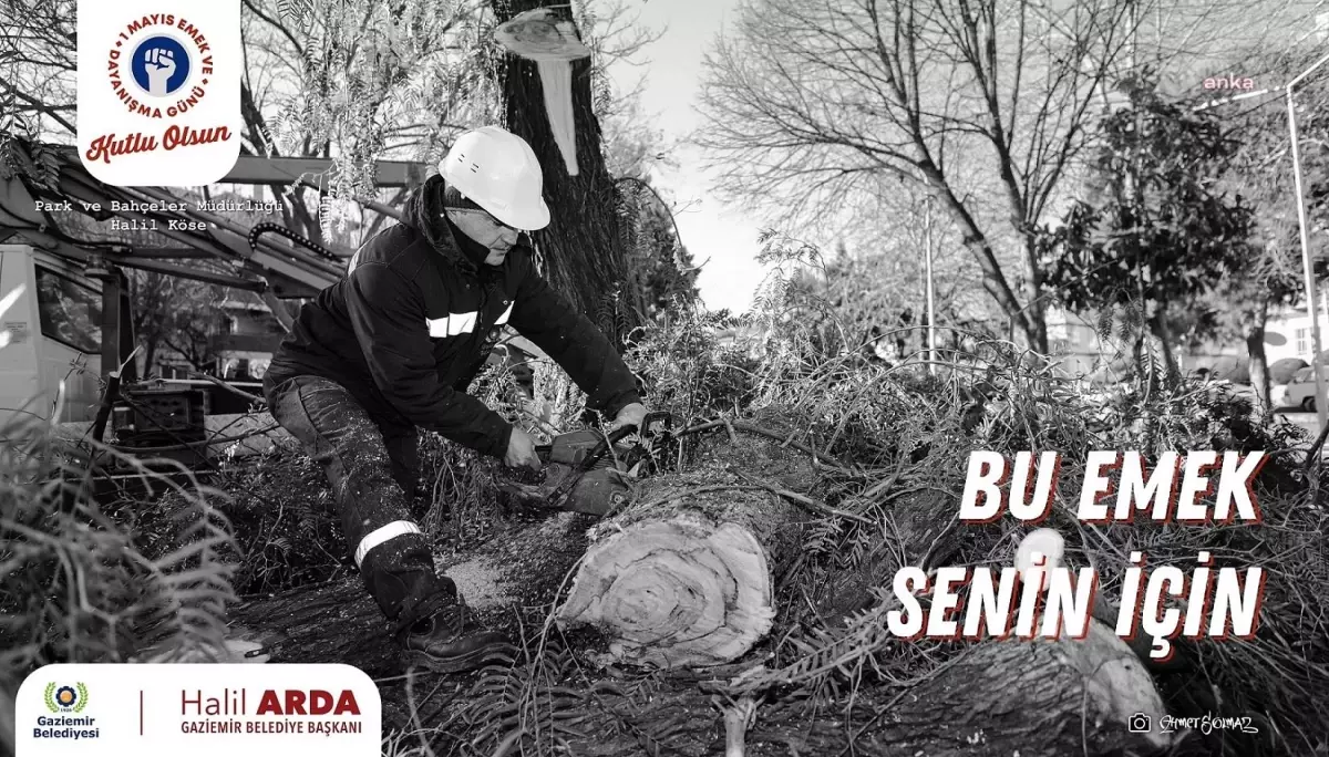 Gaziemir'de 1 Mayıs'a Özel Çalışma