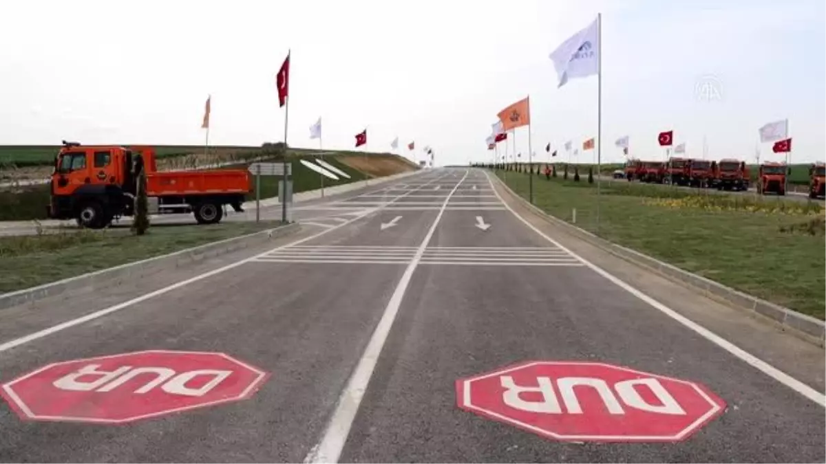 KIRKLARELİ - Bakan Karaismailoğlu, çevre yolu açılışında konuştu