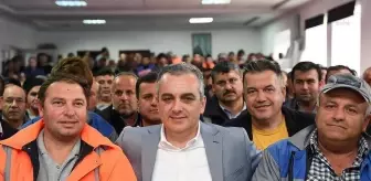 Konyalatı Belediye Başkanı Esen'den 1 Mayıs ve Ramazan Bayramı Öncesi Belediye Personeline Müjde