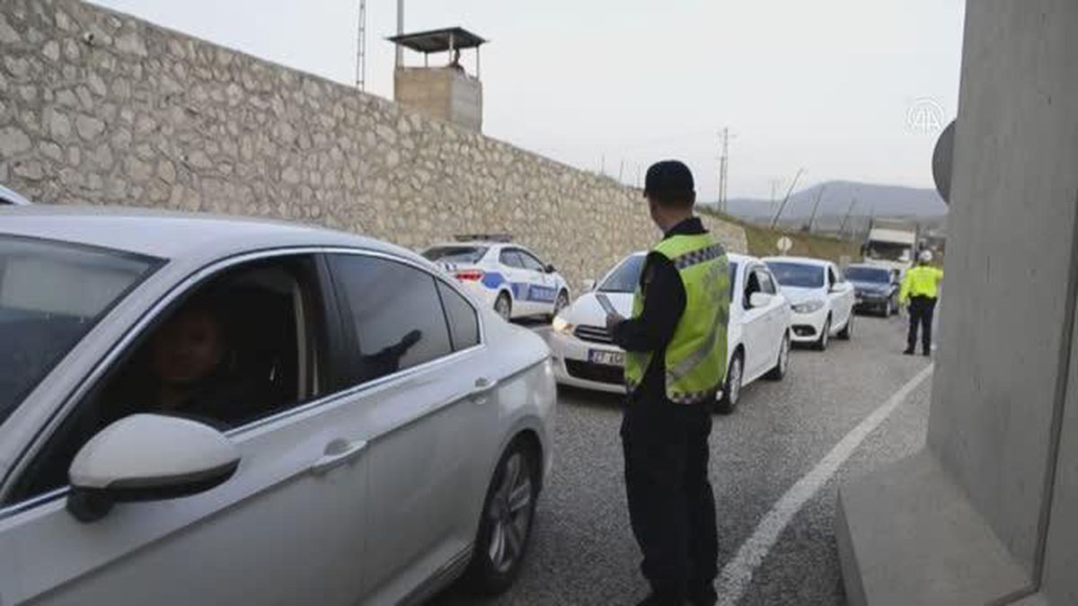 Kozluk 'ta emniyet kemeri uygulaması yapıldı