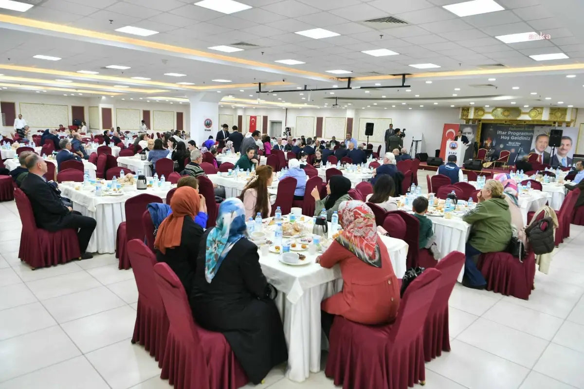 Mamak'ta Erzurumlular İftar Sofrasında Buluştu