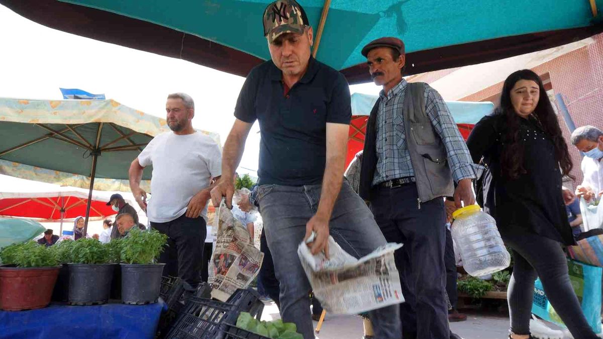 Sarıgöl\'de sebze fidan satışlarında önemli artış