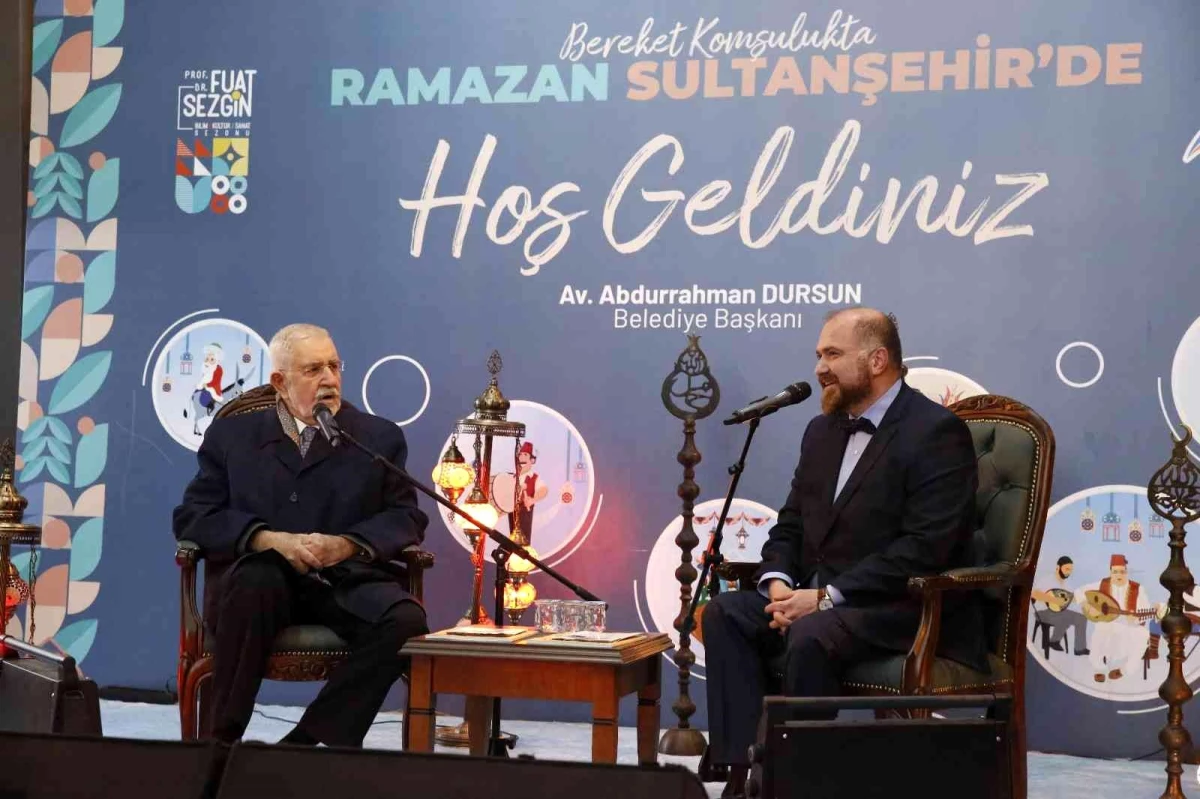 Sultangazi\'de Ömer Tuğrul İnançer ve Tacettin Kutay\'la Ramazan söyleşisi