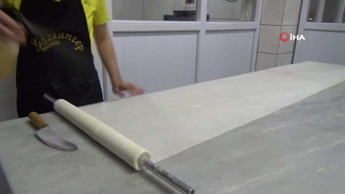 Malatya'da tatlıcılarda bayram yoğunluğu yaşanıyor