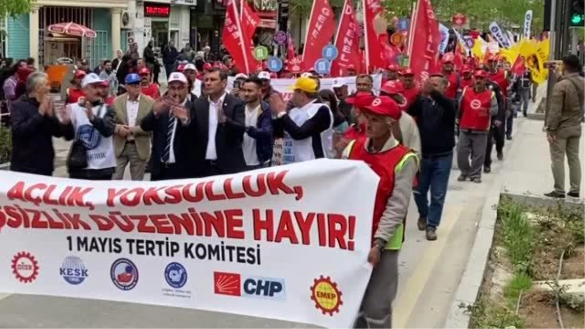 1 Mayıs Emek ve Dayanışma Günü kutlandı