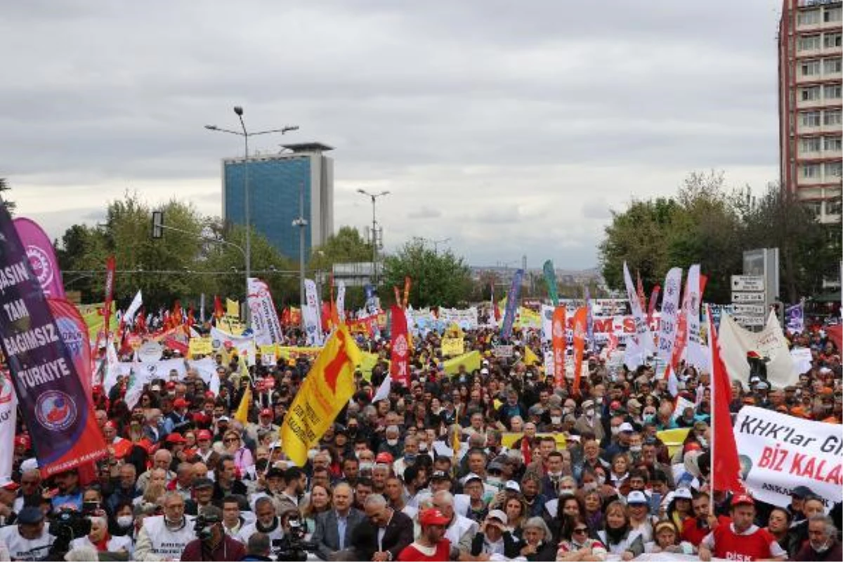 Ankara\'da coşkulu 1 Mayıs kutlaması