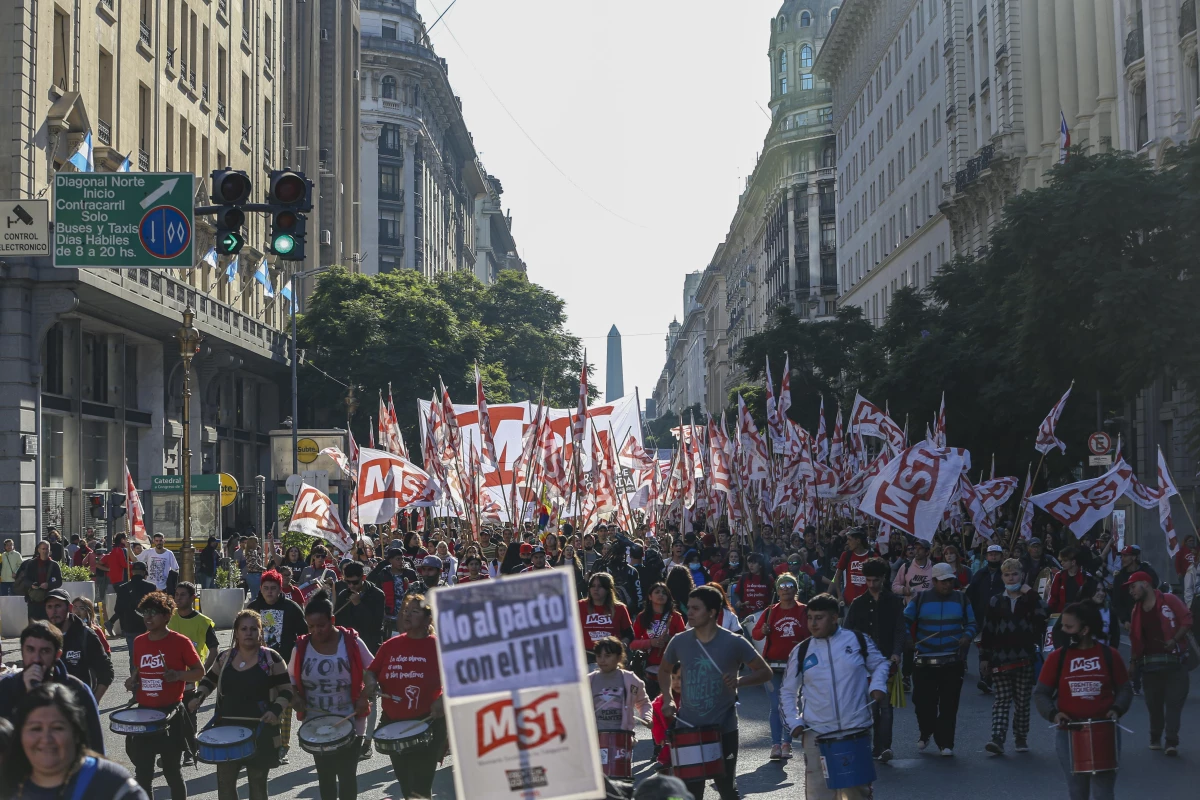 Arjantin\'de 1 Mayıs Emek ve Dayanışma Günü kutlandı