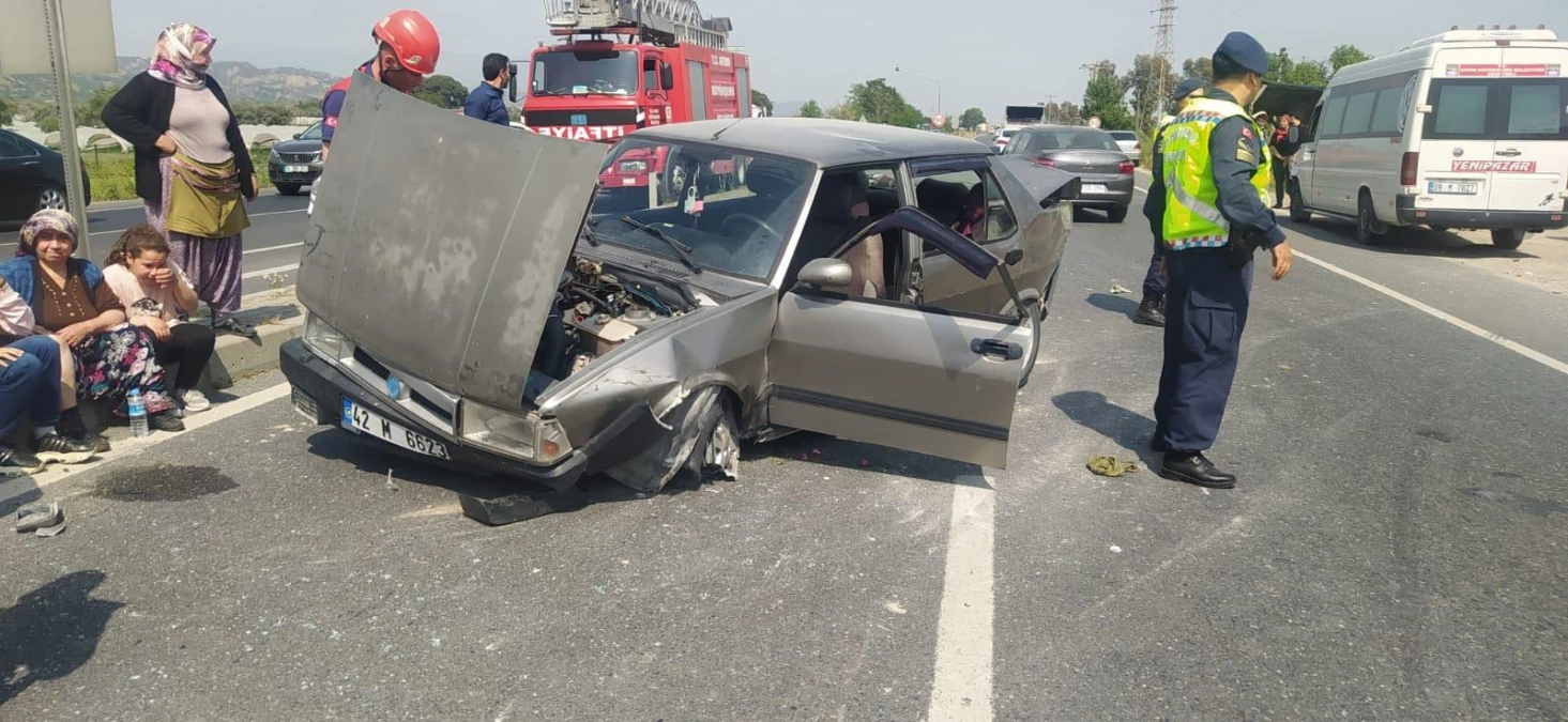 Aydın\'daki trafik kazasında 6 kişi yaralandı