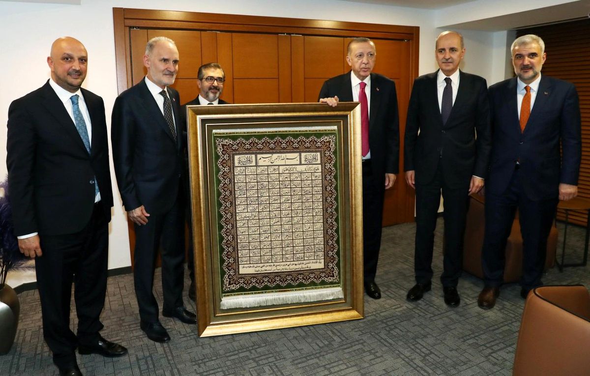 Cumhurbaşkanı Erdoğan, İTO Başkanı Avdagiç\'i kabul etti