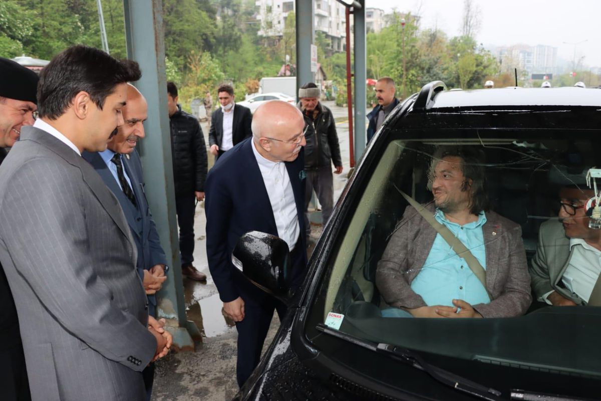 İçişleri Bakan Yardımcısı Erdil, Rize\'de trafik denetimine katıldı