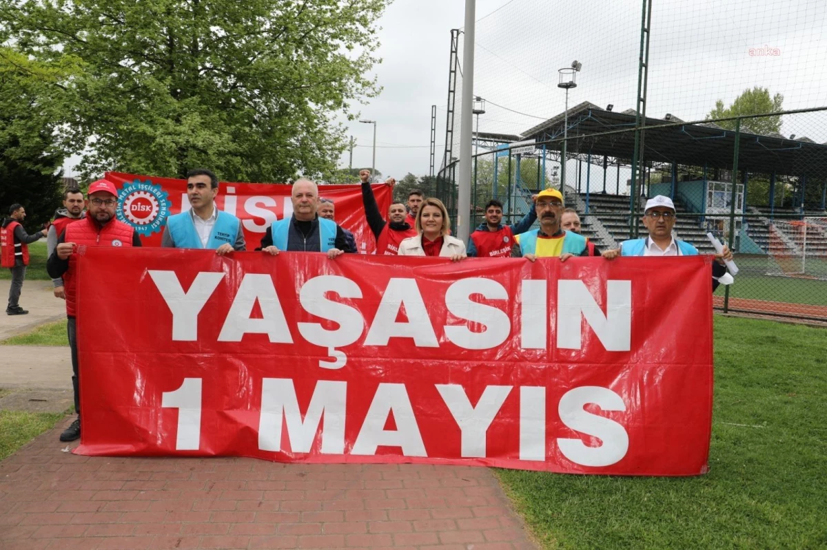 İzmit Belediye Başkanı Fatma Kaplan Hürriyet, 1 Mayıs Kutlamalarına Katıldı