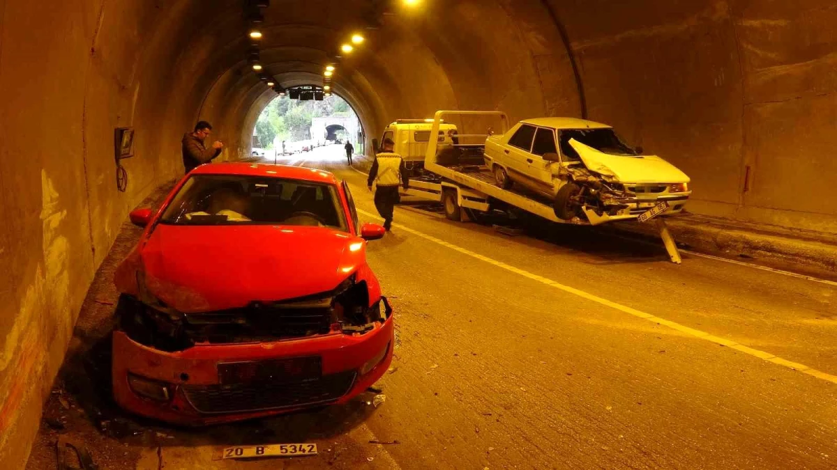 Karabük\'te aynı tünelde iki ayrı kaza: 2 yaralı