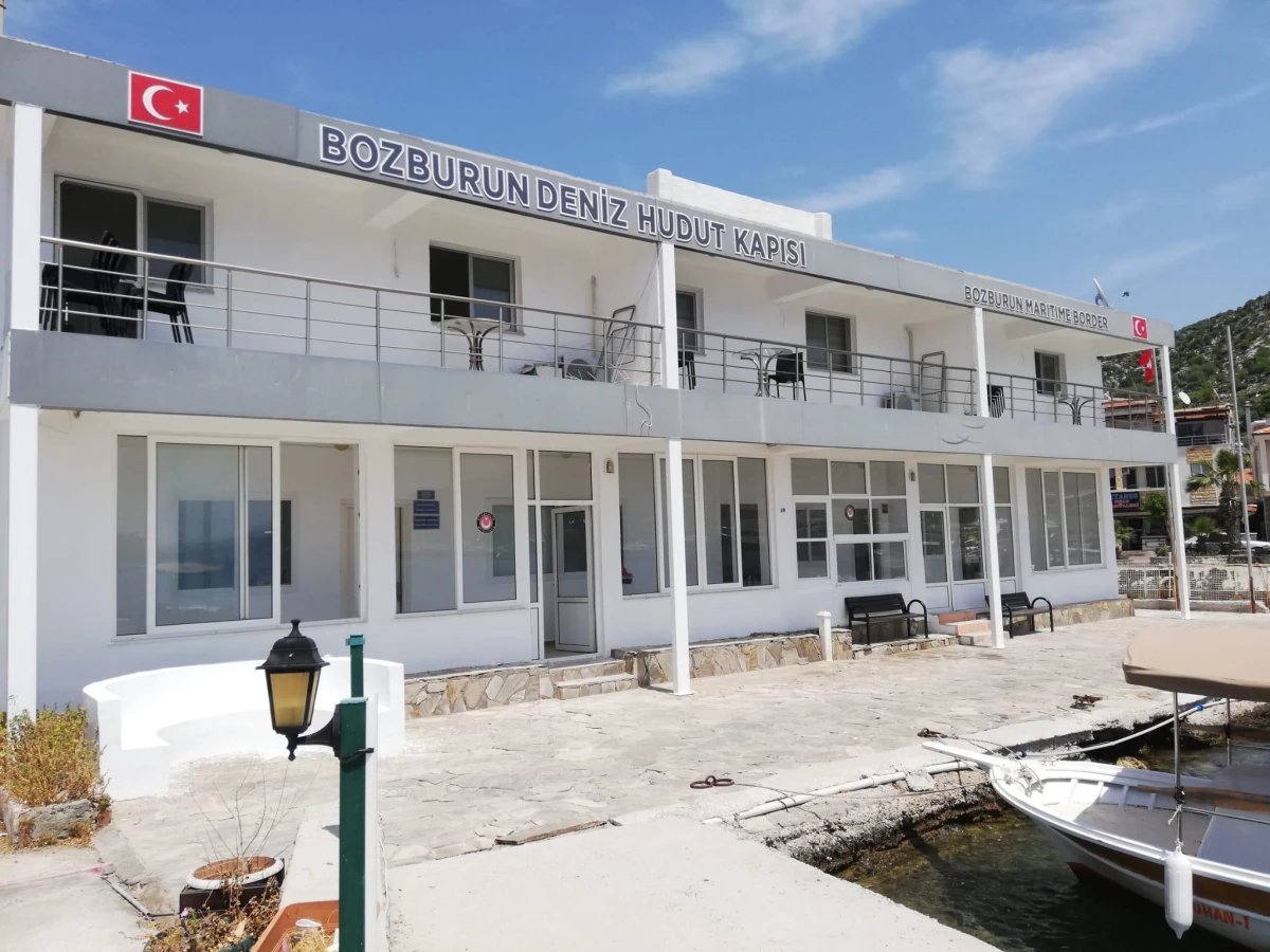 Muğla\'da iki yıldır kapalı olan Bozburun Deniz Hudut Kapısı açıldı